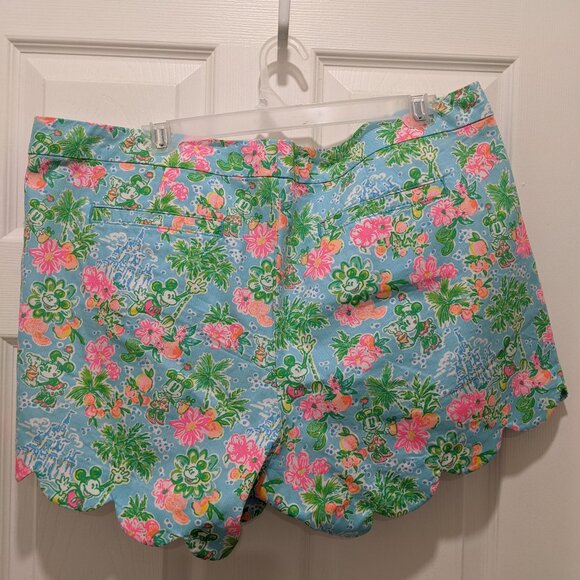 Disney Lilly Pulitzer Scalloped Shorts - Picture 4 of 4